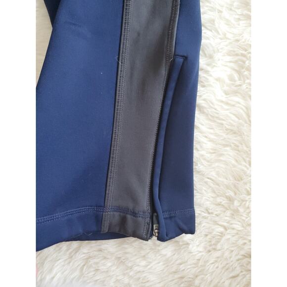 Nike Pants Womens Small (29x31) Therma Fit Navy Blue Athletic Lined Sweatpants - Picture 2 of 7